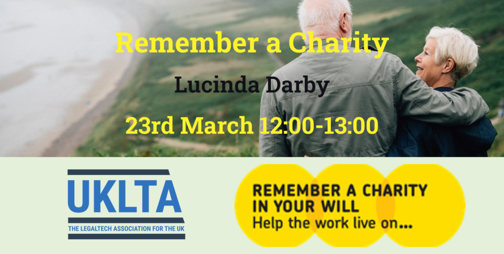 Remember a Charity - Lucinda Darby